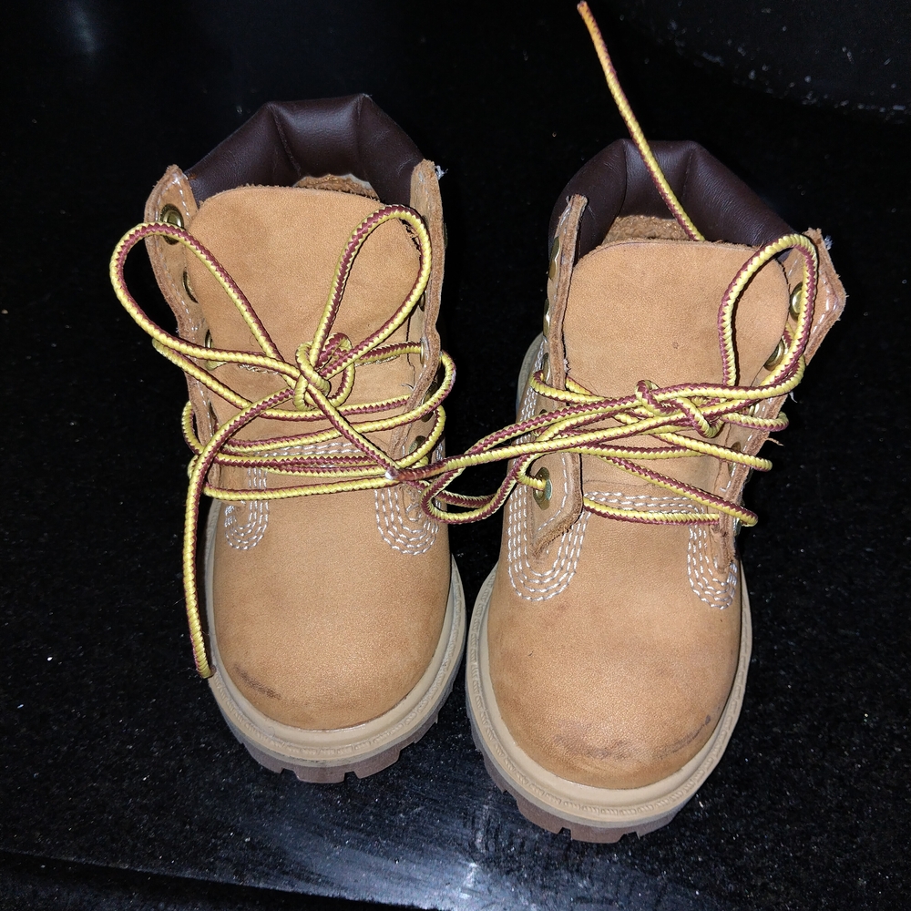 Timberland Kids Tan Boots